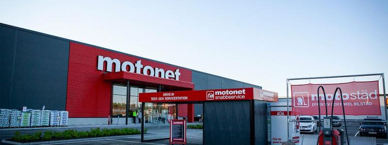 Motonet expanderar snabbt i Sverige de kommande åren – Örebro-butiken öppnade våren 2024. FOTO: Broman Group