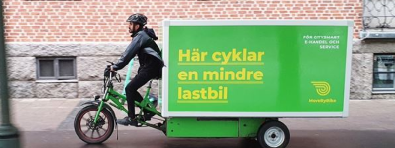MoveByBike stärker sitt varumärke. Foto:  MoveByBike
