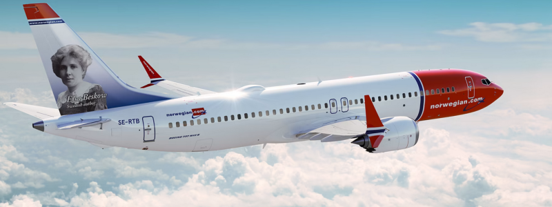 Norwegian lanserar direktflyg till Spanien från två flygplatser i Sverige. Foto: Norwegian