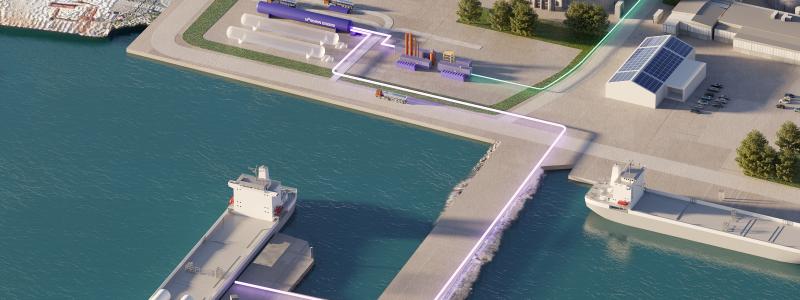 Anläggningen ska levereras i september 2026 och målet är att den ska vara i drift före årsskiftet. Foto: Nordion