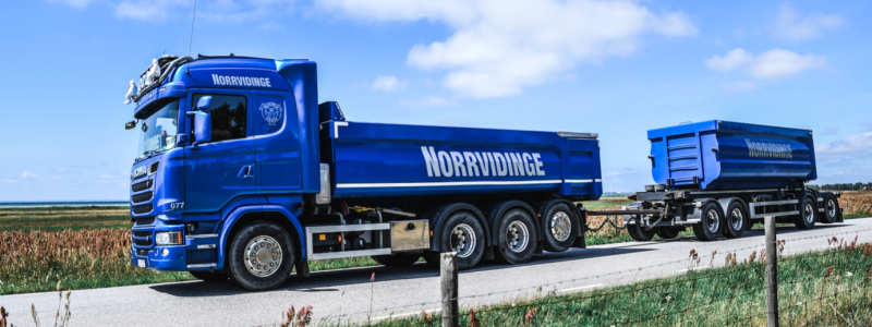 Norrvidinge stärker sin position som aktör inom anläggningslogistik. Foto: Norrvidinge