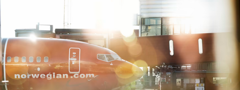 Norwegian hade 1,9 miljoner passagerare i september. Foto: Norwegian