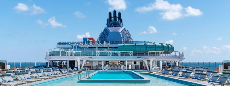 Norwegian Aqua är det första fartyget i den nya Prima Plus-klassen. Foto:  Norwegian Cruise Line