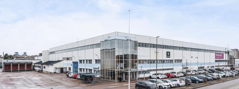 Plåtförädlingen 11 ligger i Hamncity, i södra Helsingborg. Fotograf: Joel Karlsson