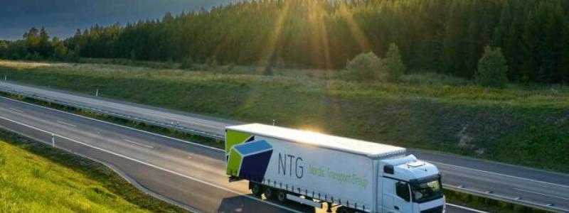 NTG Road & Logistics är ett av de största affärsområdena inom NTG-koncernen och specialiserar sig på vägtransporter i och mellan europeiska länder. Foto: NTG