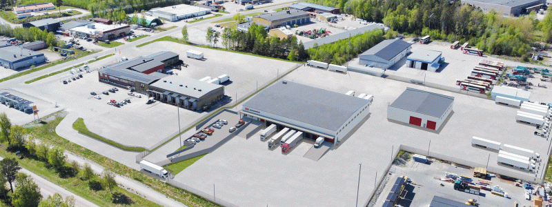 Den nya terminalen. Bild: Schenker