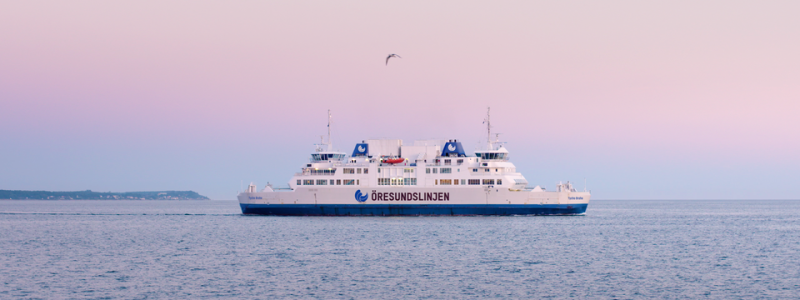 2025 blev ett rekordår för Öresundslinjen. Foto: Molslinjen