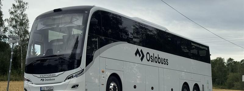Det norska bussbolaget har cirka 210 medarbetare och 62 bussar med en stor andel elektriska fordon. Foto: Nobina
