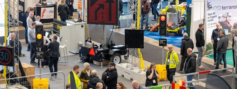 Mässan "På Väg bjöd" pågick under två intensiva dagar i Jönköping. Foto: Elmia mässan.