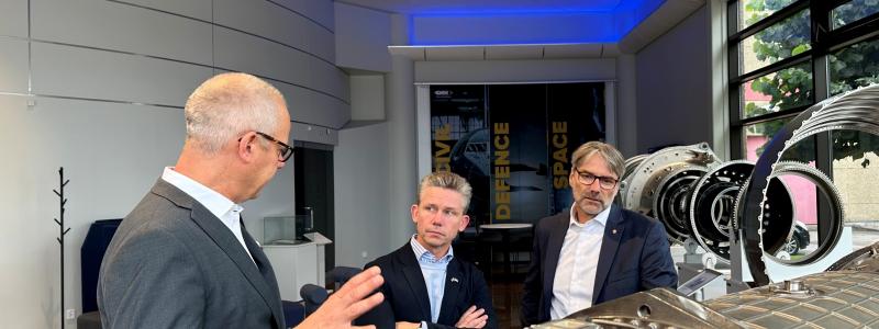Pål Jonson på GKN Aerospace Fotograf: Lina Katana, GKN Aeropace Sweden