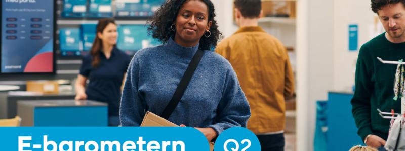 Senaste E-barometern visar en positiv utveckling för e-handeln Foto: 3bits
