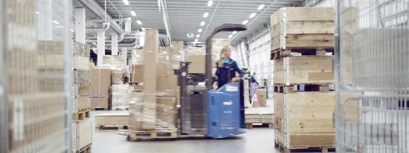 Pall och paket terminal Fotograf: PostNord
