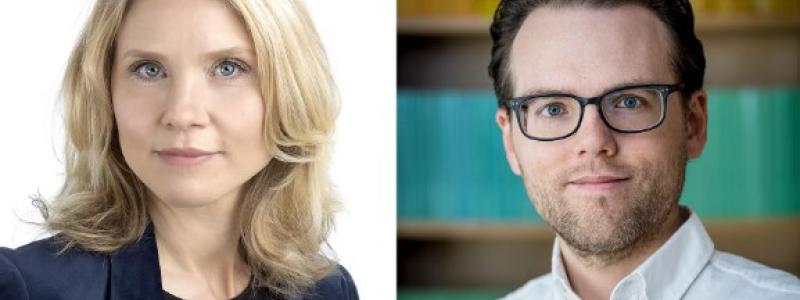 Maria Börjesson och Jacob Lundberg Foto: Karl Gabo´r