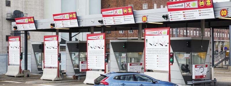 Alkobommar stoppar rattfulla förare från att köra ut i trafiken. MHF kräver nu att regeringen skyndar på processen för ett införande av alkobommar vid Öresundsbron och i Sveriges hamnar. Foto MHF