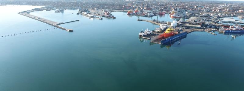 Fredrikshamns hamn. Foto: Stena Line