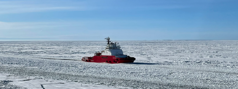 Isbrytaren Polar Circle. Foto: Sjöfartsverket