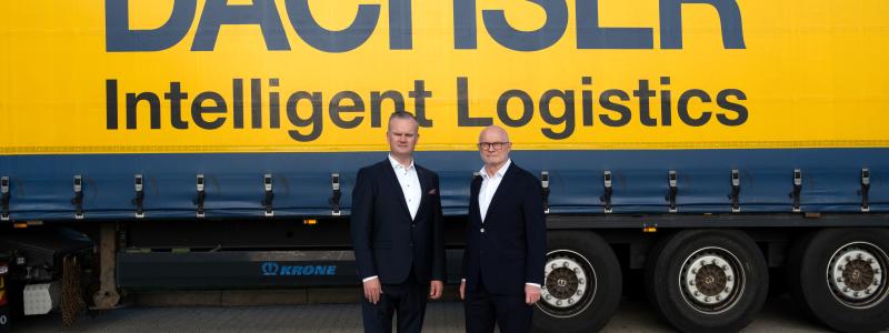 Vid årsskiftet lämnar René Sidor (höger) över rollen som Managing Director Nordic till Peter Hut (vänster). Foto: Dascher