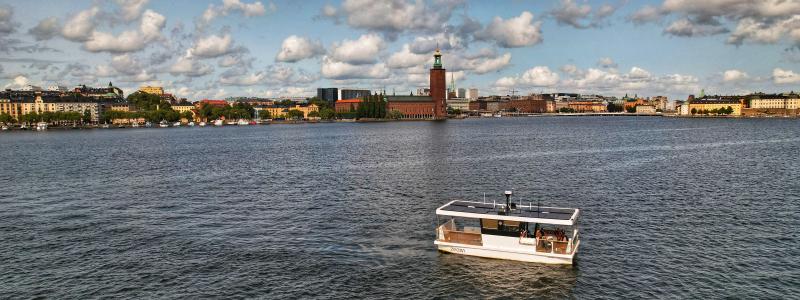 En lyckad demonstration med färjan Estelle på Riddarfjärden visade att det digitala systemet kombinerar traditionell pålitlighet med ökad flexibilitet och energieffektivitet. Foto: zeam pressbild