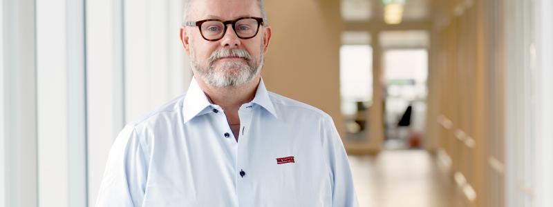 Robert Axelsson, regionchef Mälardalen. Foto: Ohlssons