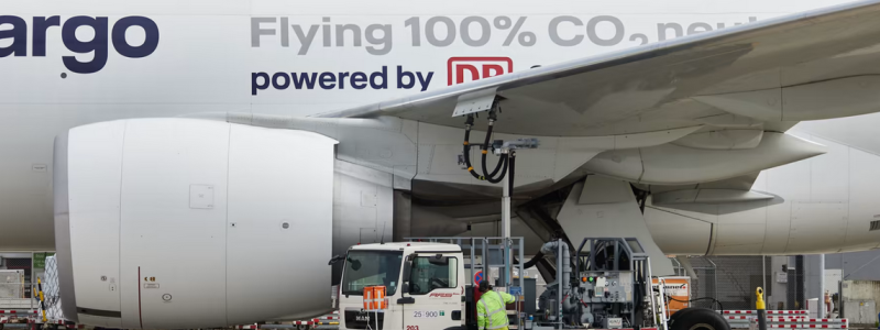 Det nya koldioxidneutrala erbjudandet kompletterar DB Schenkers veckovisa charterlinje mellan Tyskland och Kina, som lanserades våren 2021. Foto: DB Schenker