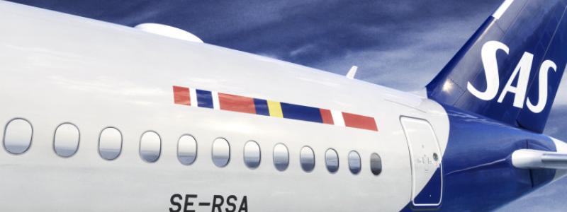 SAS kapacitet ökade med 41 procent i oktober. Foto: SAS