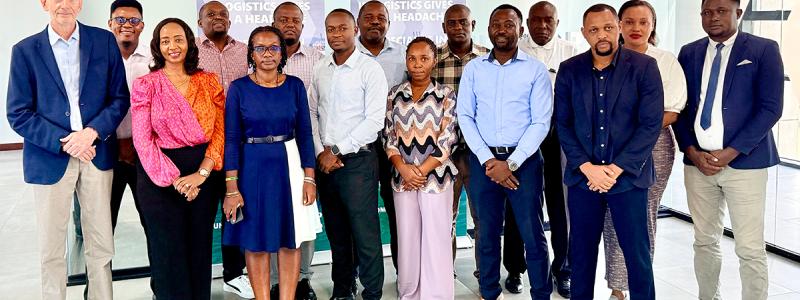 SGLs team i Tanzania. Foto: SGL