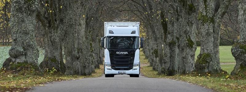 Scania prisas för hållbara ellastbilar Foto: Scania