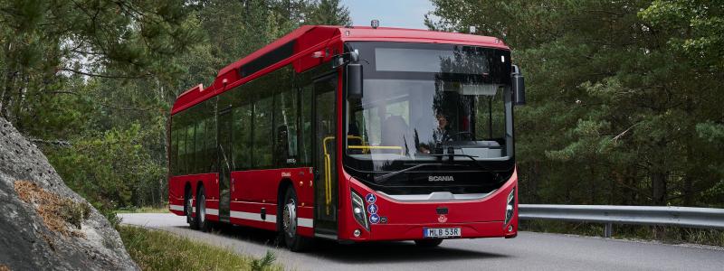 Trafikstart sker i juni 2027 och inför den beställs nu 91 elbussar av Scania som ska rulla i hemstaden.   Foto: Scania
