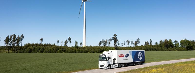 Semper och GKT investerar i fossilfria transporter i Götene. Foto: Semper