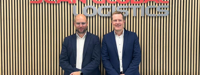 Scott Darcy och Neil Murray. Foto: Scan Global Logistics