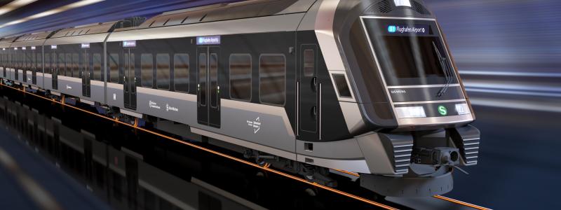 Siemens Mobility kommer att använda broms- och kopplingssystem från Knorr-Bremse. Bild: Siemens Mobility