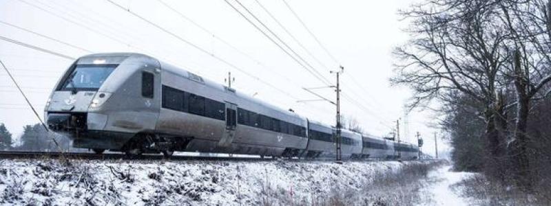 I Sustainable Brand Index 2026 rankar svenska konsumenter SJ som bäst på hållbarhet inom transportsektorn. Foto: SJ