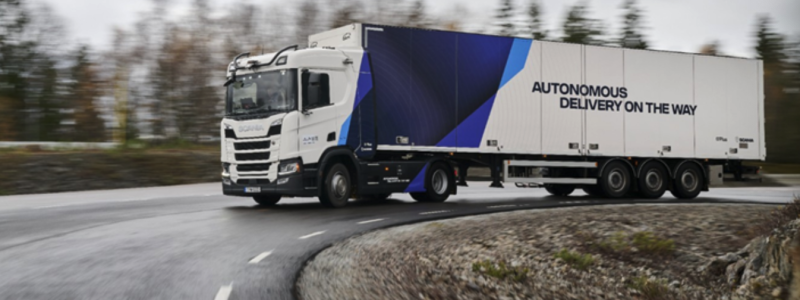 Scania satsar hårt på att utveckla helt integrerade självkörande lösningar. Foto: Scania