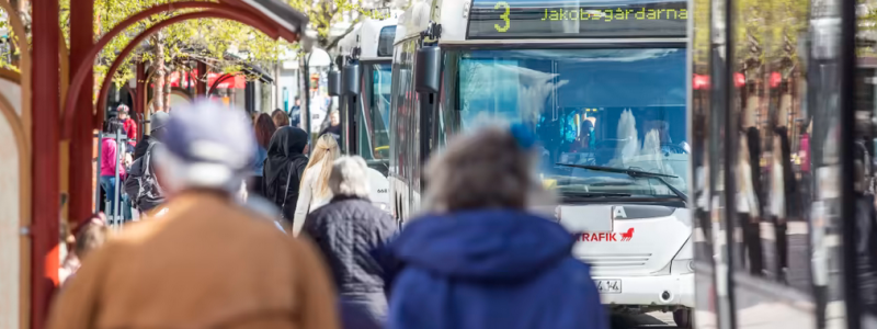 Det regionala trafikförsörjningsprogrammet är ett styrdokument för kollektivtrafiken i Dalarna. Foto: Region Dalarna