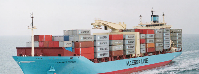 Transportsanktionerna skapar global påverkan och är inte begränsad till handel med Ryssland. Foto: Maersk
