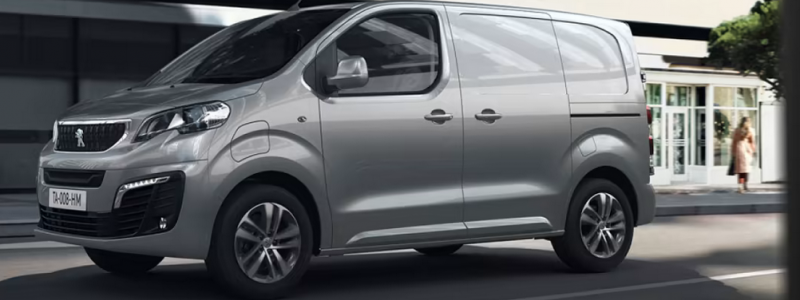 Peugeot Expert var Sveriges mest sålda eldrivna lätta lastbil januari - februari 2022. Foto: eComExpo