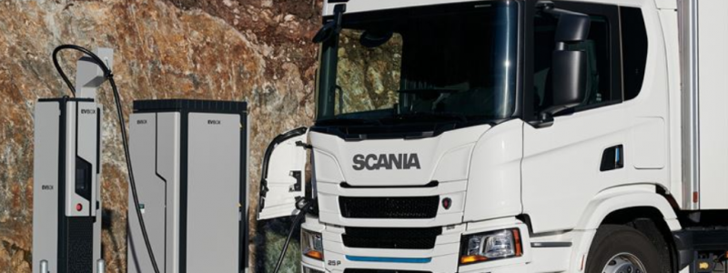 Flera aktörer samarbetar kring elektrifieringen av transporter. Foto: Skellefteå Kraft