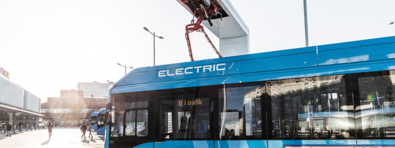 Elbussarna börjar nu bli en del av västsvenskarnas vardag. Foto: Västtrafik