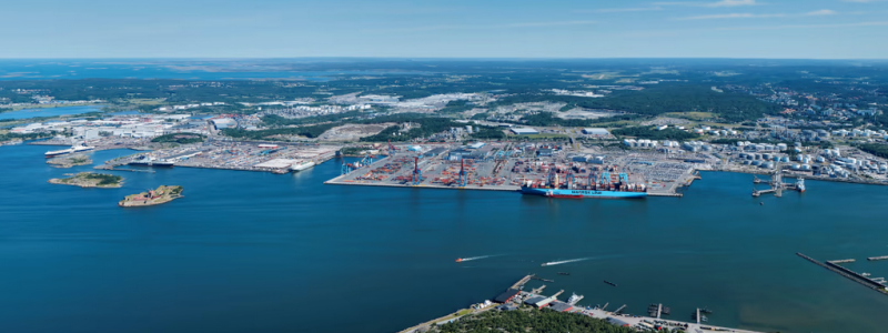 Av de närmare 40 miljoner ton gods som hanteras i Göteborgs hamn totalt varje år utgör det Rysslandsorienterade godset mindre än 0,5 procent. Foto: Göteborgs Hamn