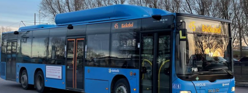 Anbudsvinsten omfattar två avtal, trafikområde 31 och 32. Foto: Keolis