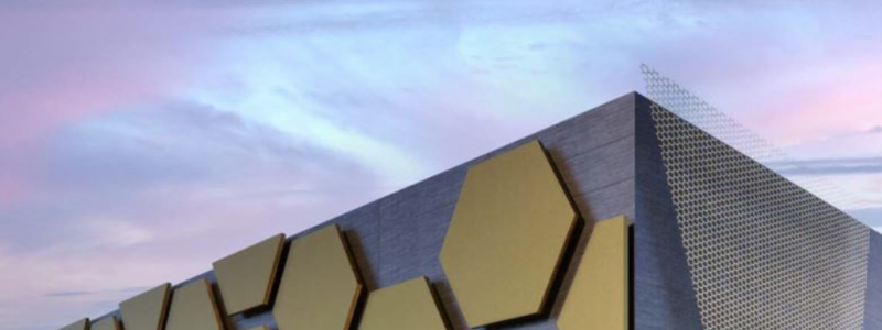 Catena uppför en logistikanläggning till Menigo på Logistikposition Landvetter som är det nya, framväxande logistiknavet i Göteborgsregionen. Foto: Catena