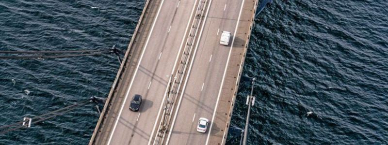 Godstrafiken över Øresundsbron slår nya rekord . Foto: Johan Nilsson/Øresundsbron