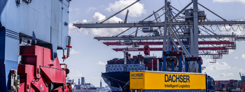 Under räkenskapsåret 2021 ökade Dachser sin konsoliderade omsättning med 26,0 procent till 7,1 miljarder euro. Foto: Dachser