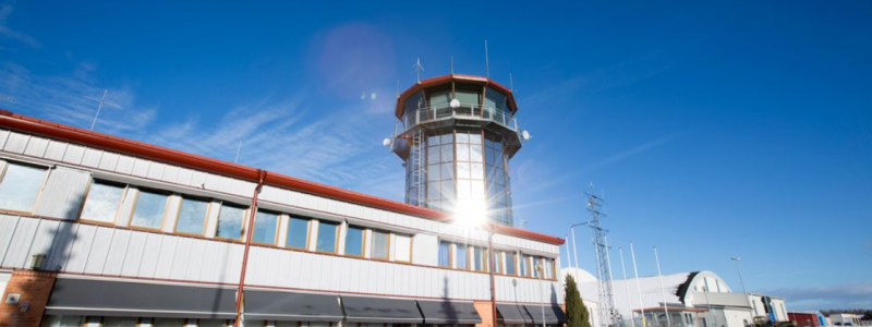 Jönköpings flygplats ska få en tydligare regional roll. Foto: Jönköpings kommun