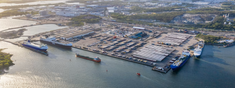 Det största klivet i kundnöjdhet gjordes av terminaloperatören Gothenburg RoRo Terminal. Foto: Göteborgs Hamn