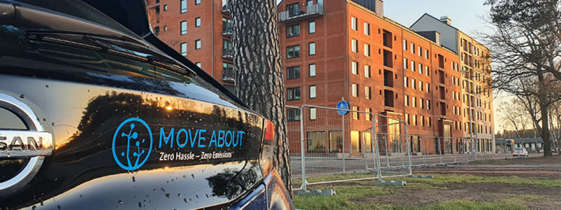 Move About levererar delad mobilitet till Ängelholmshem. Foto: Move About