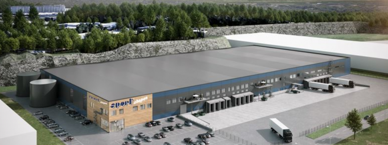 Nytt automatiserat lager kortar ledtiderna för Sportshopen. Foto: Platzer