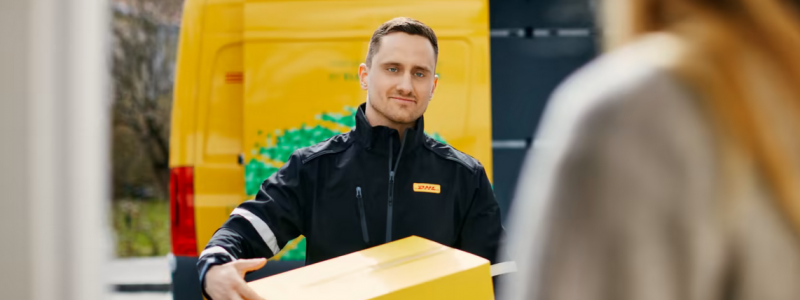 DHL servar 4,2 miljoner konsumenter med nya hemleveranser. Foto: DHL
