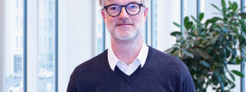 Jesper Tunér är vd på Barkfors. Foto: Barkfors