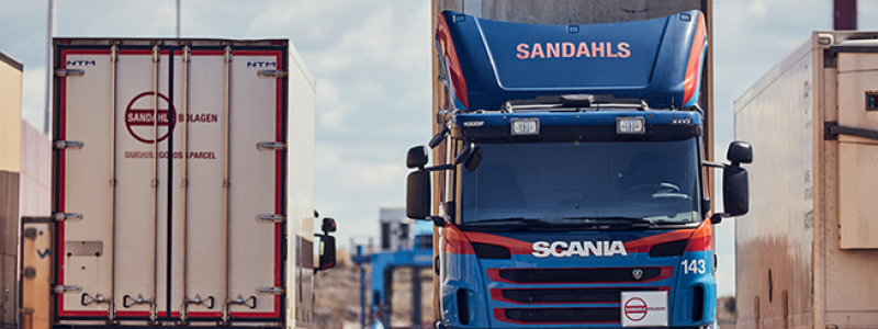 Sandahls Goods & Parcel byter namn till Sandahls Logistik. Foto: Sandahls